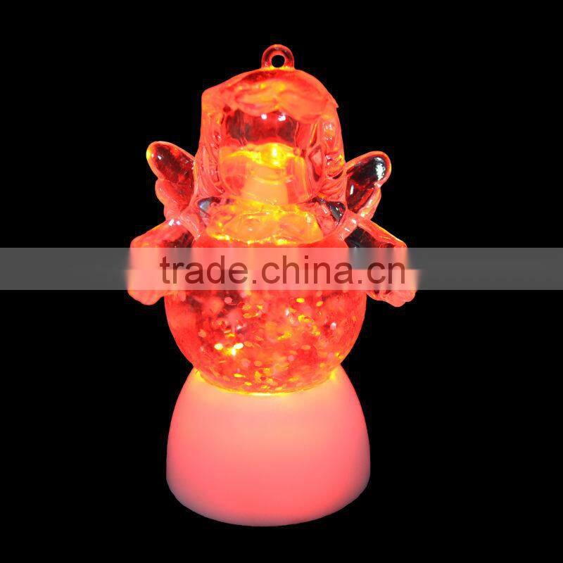 LED color changing holiday party decoration gifts angel night light