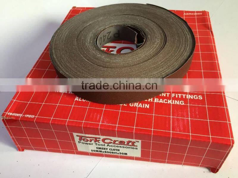 metal polishing aluminum oxide abrasive belt