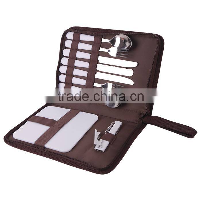 Book Style Easy Carry 2 Person Picnic Wallet