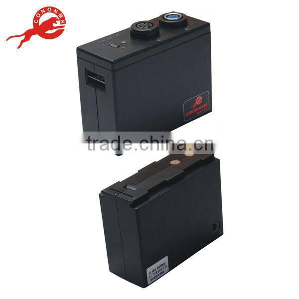 Powerful Li-ion battery pack for flash/speedlite