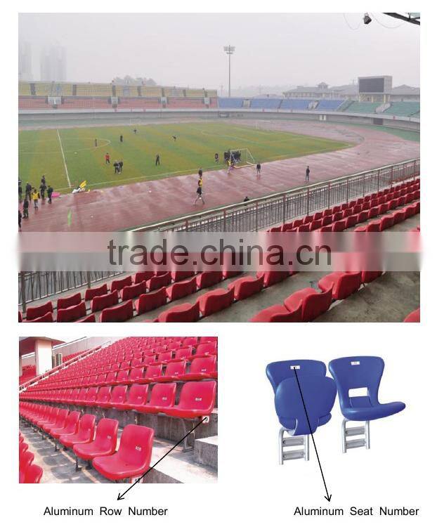 Anti UV waterproof Outdoor Athletic field seating wholesale stadium seats