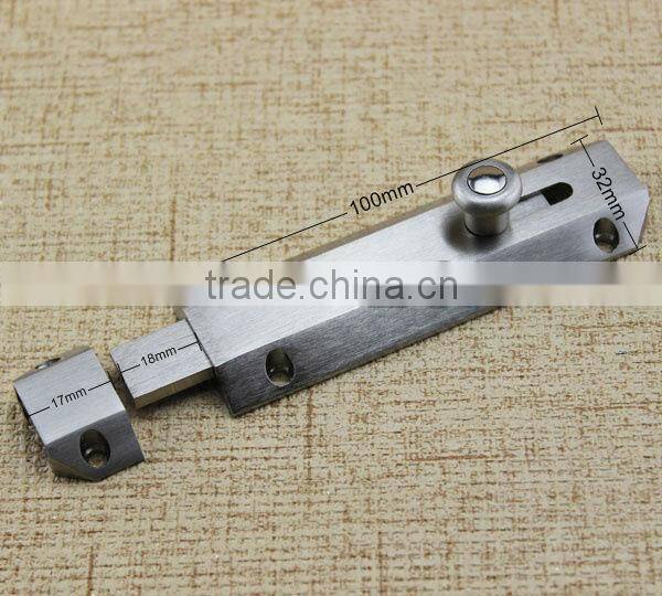 Conventional high quality brass sliding door bolt
