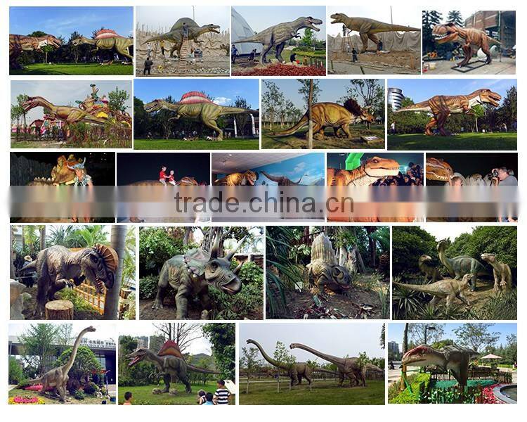 Animatronic dinosaur park dragon statues western dragon for theme park
