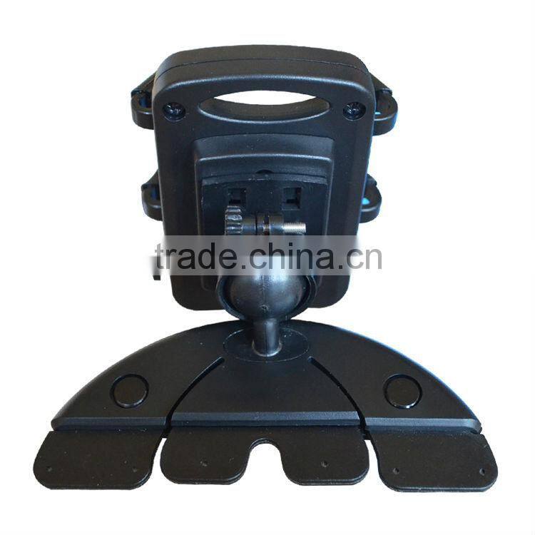 New Universal No Charger adjustable car mount for smartphone, car cd smartphone holder
