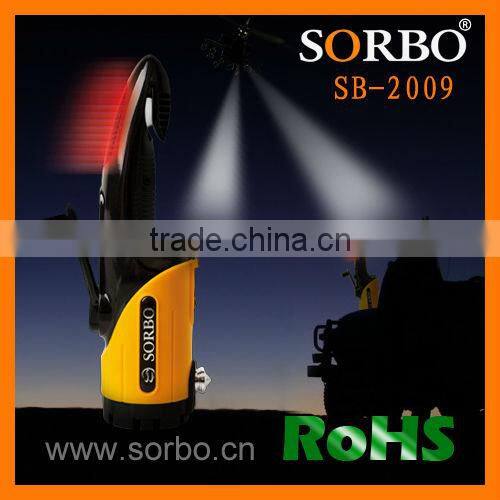 4-In-1 Multi-functional Portable LED Flashlight Torch Light LED Work Light Emergency Light with Magnetized Base