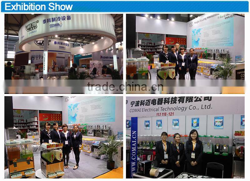 10L stainless steel panel add LED light ,spraying automatic juice machine for sale