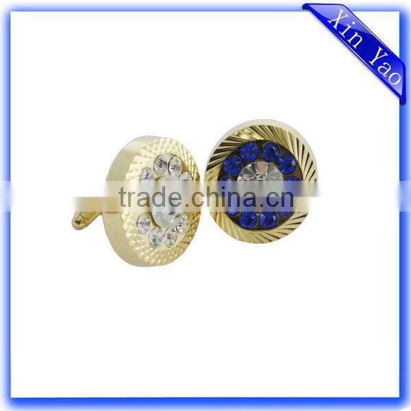 Promotion custom logo cheap metal wedding cufflinks