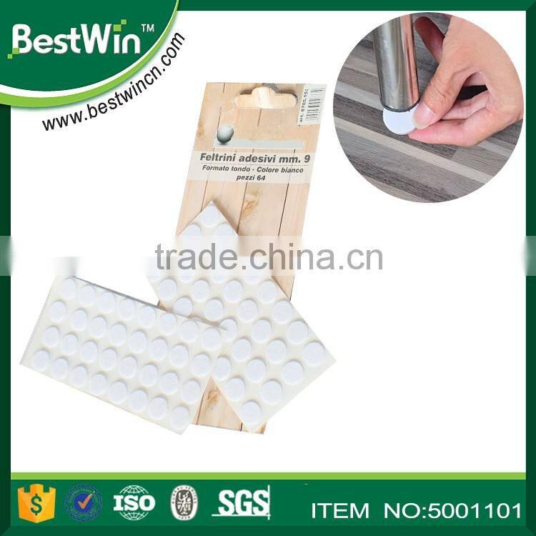 BSTW over 10 years experience best choice for furniture self adhesive felt pads