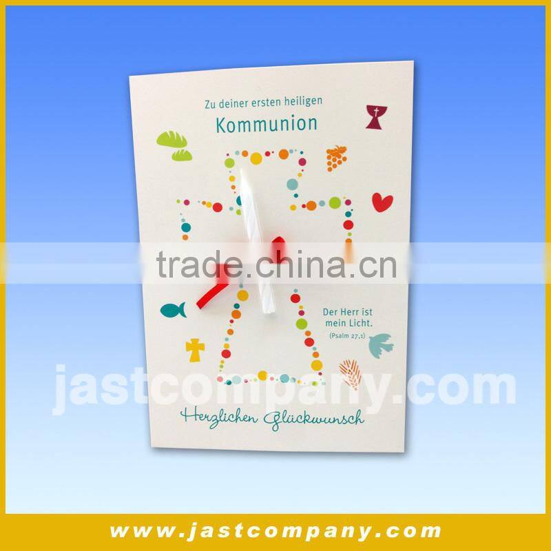 Birthday Thick Handmade Greeting Card with foam decos