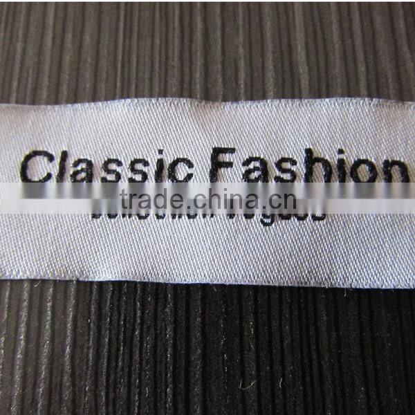 Knitted Fabric Labels Folded 2 Sides Woven Label