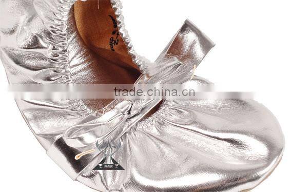 Cheap Gold Belly Dance Shoes with shining colors