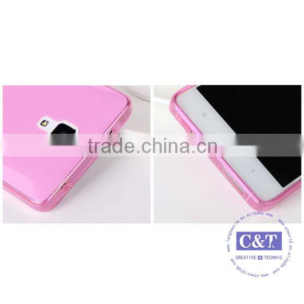 C&T New product clear gel tpu mobile cell phone accessory for xiaomi mi 4