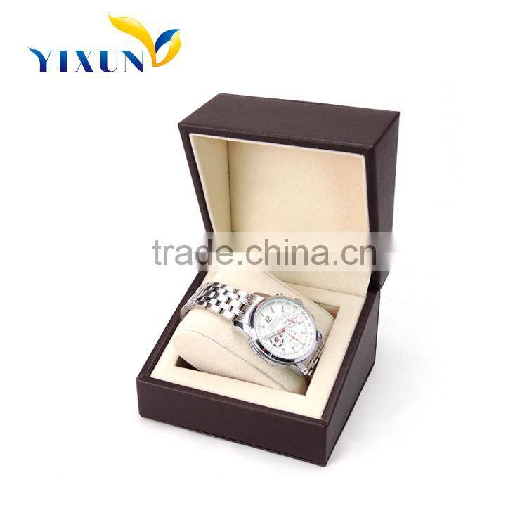 2016 custom decorative PU Leather cardboard watch gift box