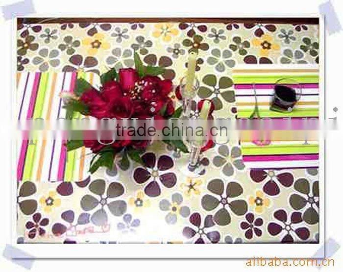 plastic custom printed placemats