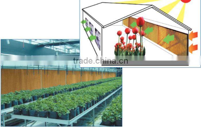 YAOSHUN 1800*600*100 mm evaporative cooling pad/cellulose pad/wet curtain