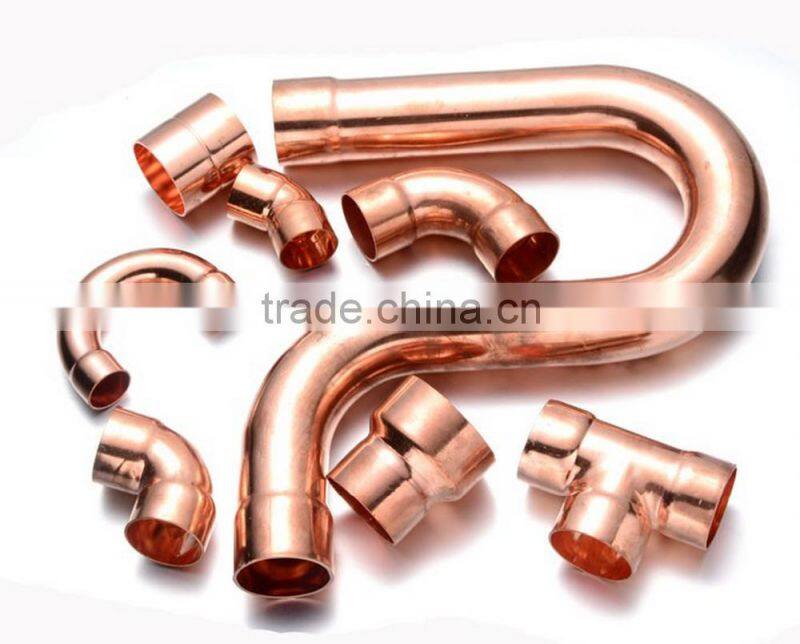 Copper Accessories Application and Air Conditioner Parts,Air Conditioning Fitting Type pipe fittings