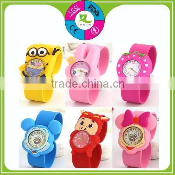 New promotional gift kid children silicone fashion watch