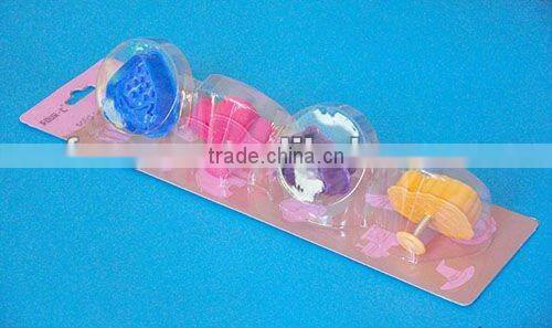 Cute plastic plunger cookie cutter set,classic cookie tools