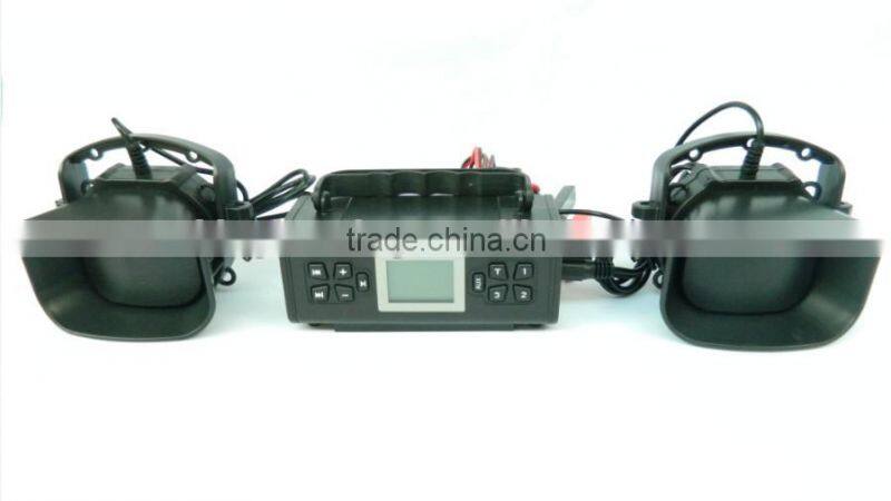 loud sound quail hunting voice with 2pcs 50w speakers