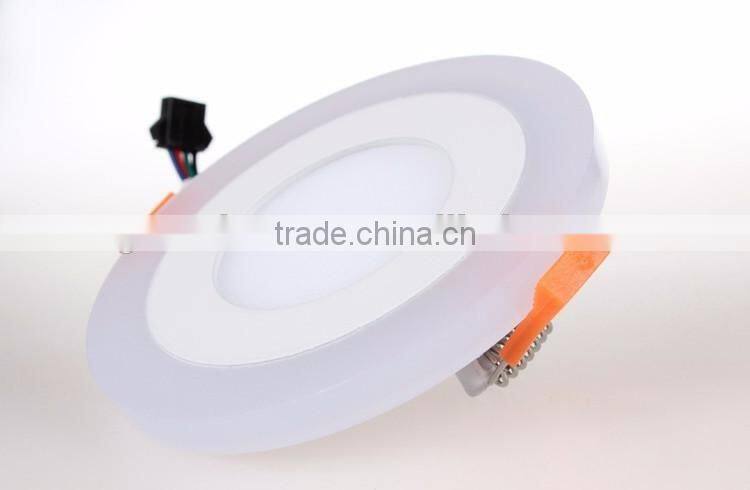 New Design 3 Modes Round Square recessed led Panel Down Light 16W