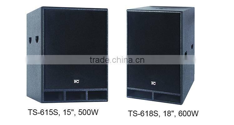 ITC T-615S Professiona audio system dual way loudspeaker with subwoofer speaker
