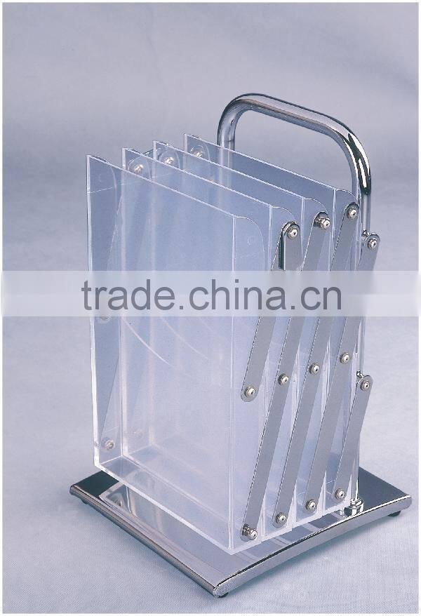 Folding literature stands