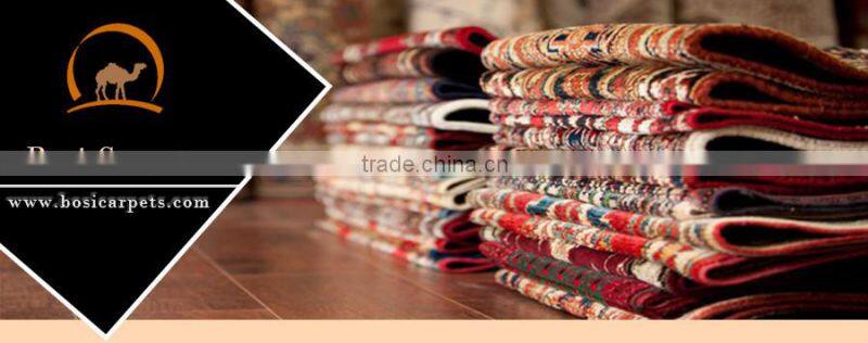 3x5ft tree of life silk rug yellow color nain rug small size