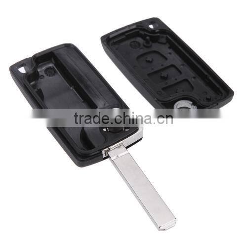 Flip Remote Key Case Fob for C2 C3 C4 C5 C6 Quatre Light Symbol 3 BTS