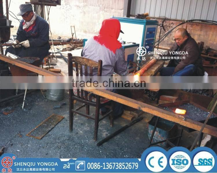 High security steel bars induction heating oven