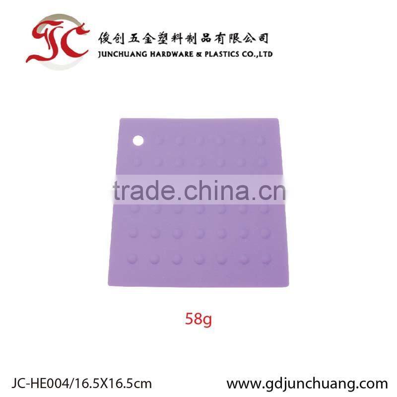 Silicone heat insulation cushion and baking mat