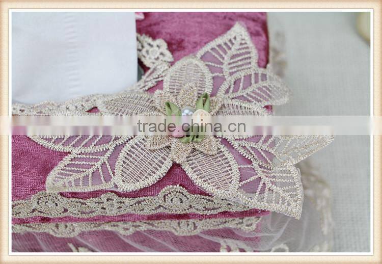 Beautiful single doll bear car tissue box