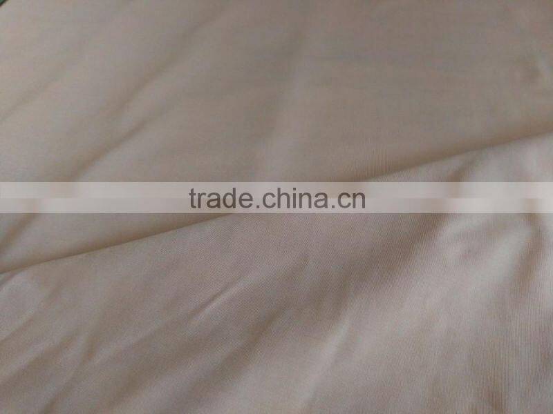100D 20D Polyester Microfiber Plain Color Single Jersey Fabric For Lingerie
