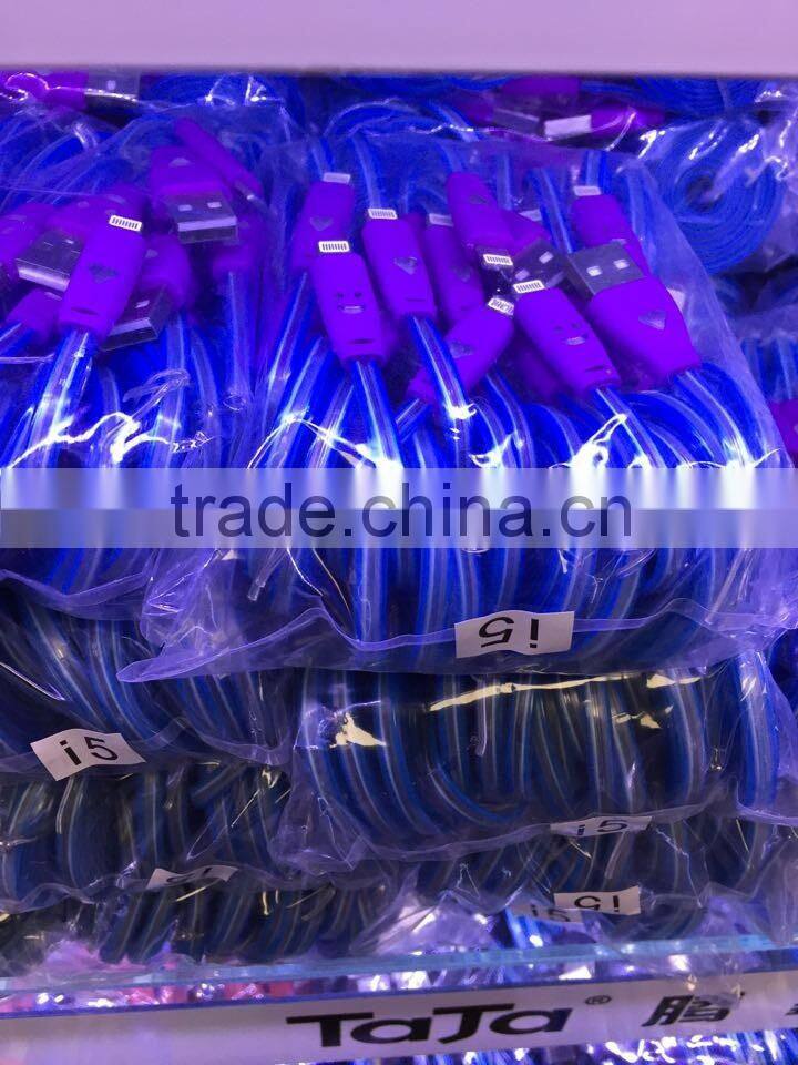 I4 USB LED charging line. High quality USB cable. V8. I5 here