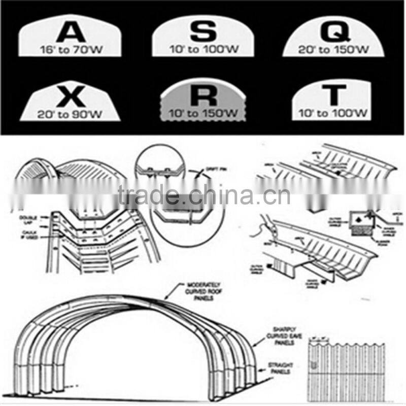 Cnc Screw-Joint Roof Panel Roll Forming Machine/Arch Steel Sheet Building Machine