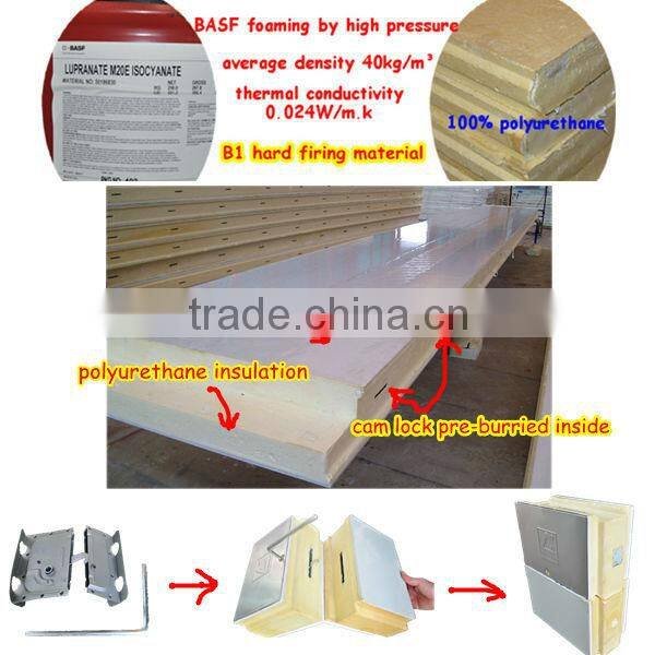 double temperatures cold and freezer room for vegetable &meat