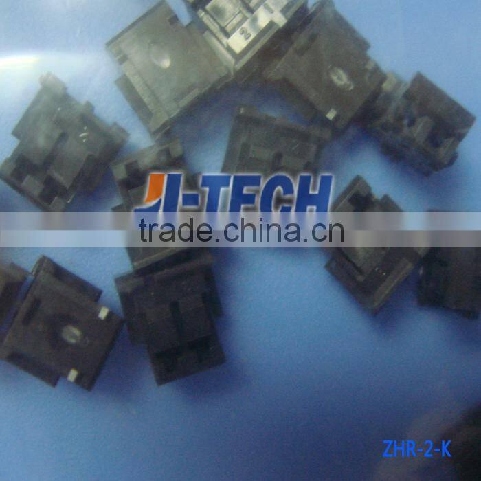 JST ZH series 2 pin 1.5mm pitch wire to board crimp style connector ZHR-2-K black housing