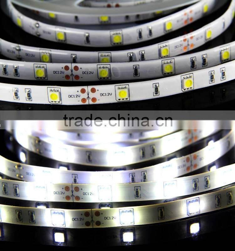 2014 New Led strip light SMD5050 led tape 30leds/m IP65 waterproof led strip lights