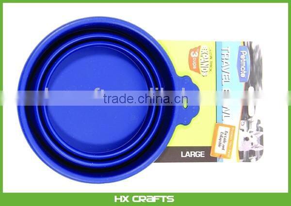 2015 New Arrival Dog Cat Feed Storage Bowls, Food Dispenser Container Cat Bowl, Portable Travel Dog Bowl Size of 1.5 Cups
