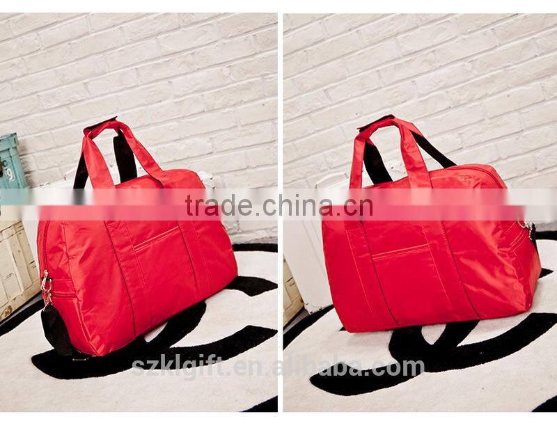 Plastic fancy travel bag made in China