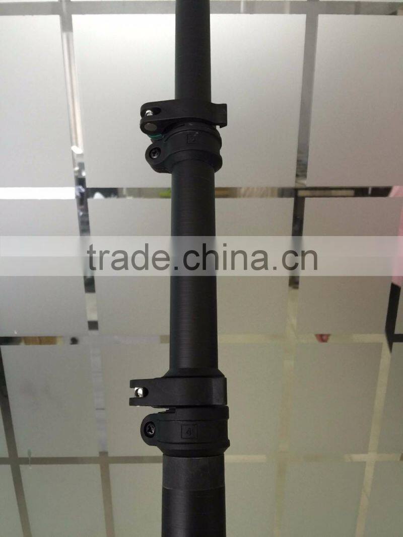 Carbon fiber,fiberglass water fed pole with clamps for cleaning
