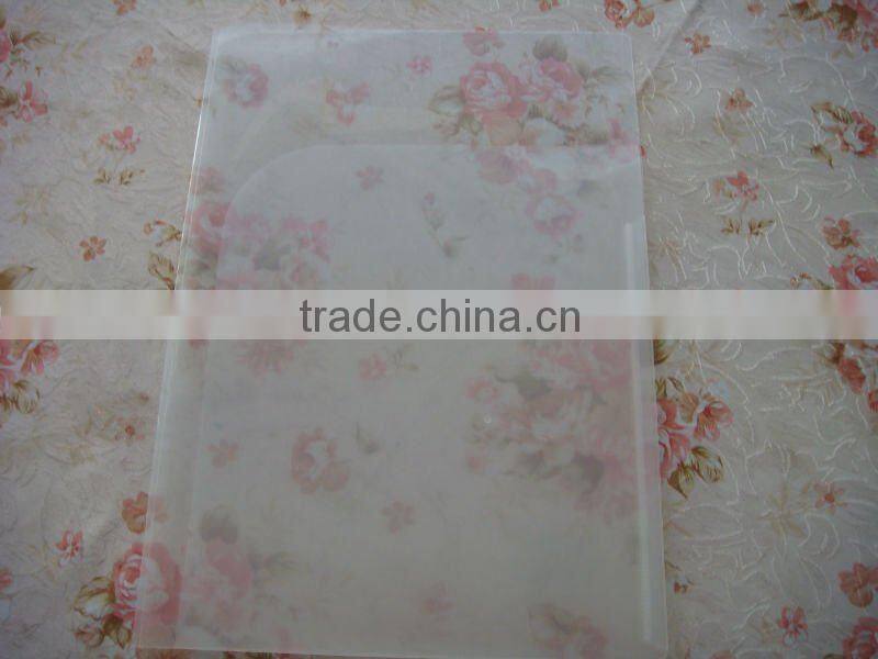 Clear File Folder with Pockets Inside