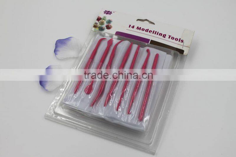 14Pcs Colorful Cake Decorating Tools Fondant Tools Cake Decorating