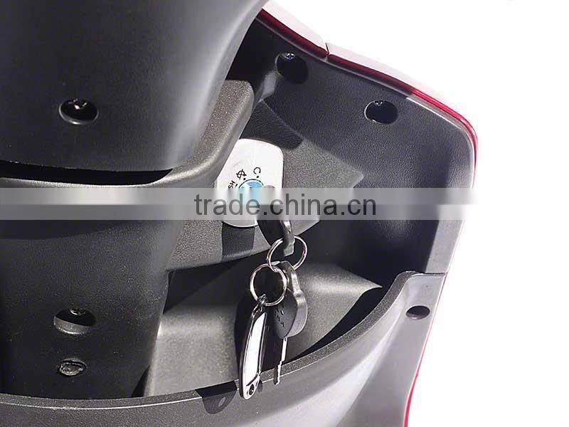 Mobility 500W 48V 3 wheel handicapped scooters for elderly with rear basket