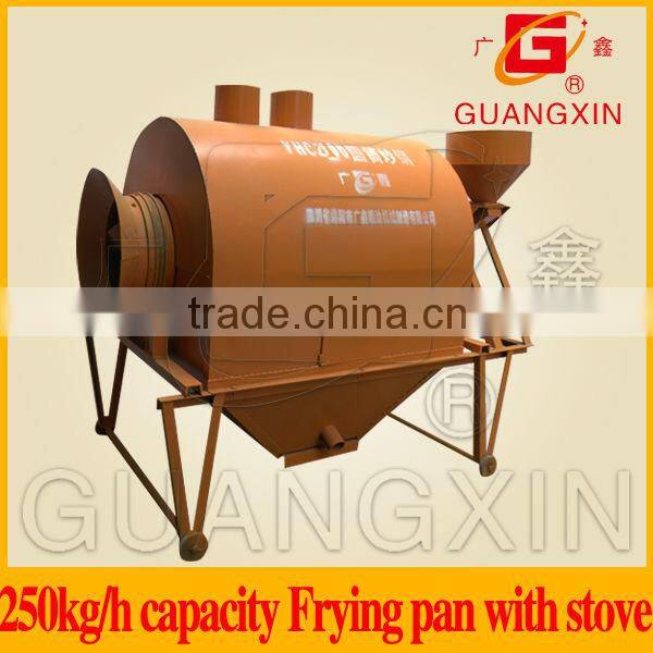 electric rotating fuel heating peanut drum roaster