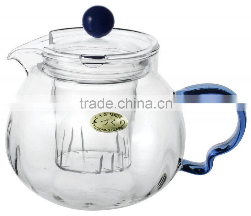 heat resistant tea glass tea pot