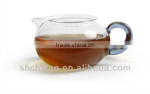 borosilicate glass mug with handle