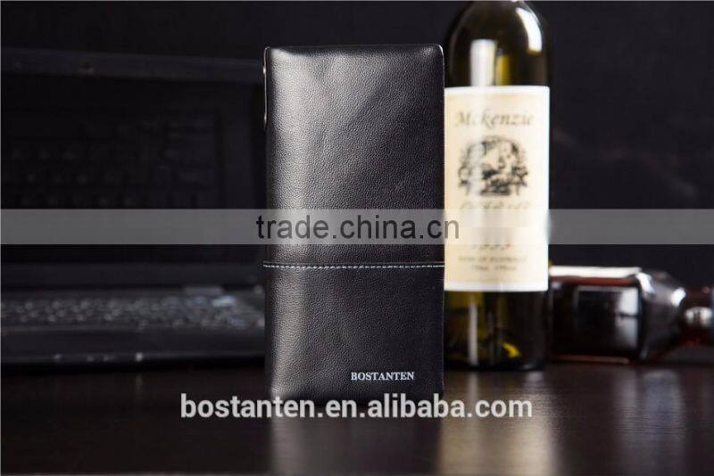wholesale fashion men wallet money clip leather long purse