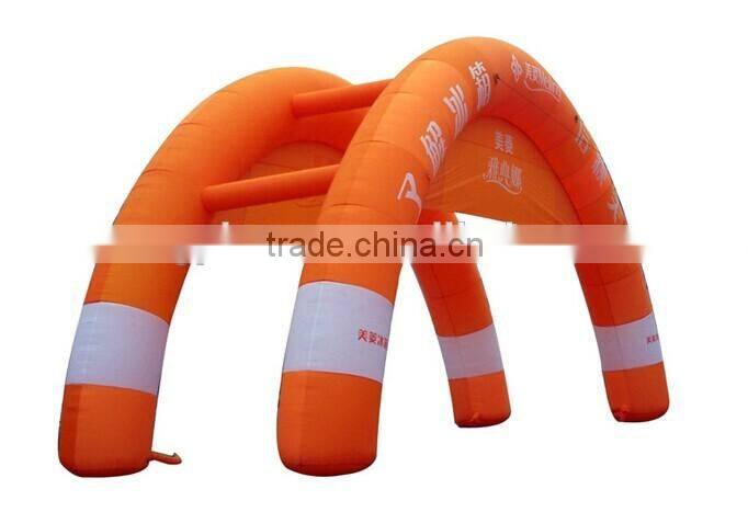 colourful custom printing outdoor advertising arch support