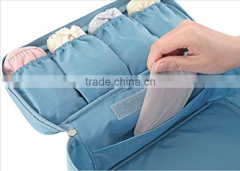 NEW Arrival Waterproof Travel Storage Bag Underwear Wash Bra Sorting Organizer Bags (YX-Z006)