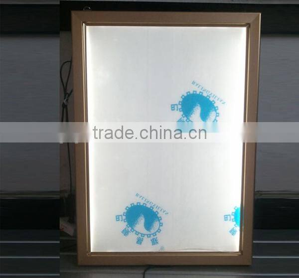 Energy Efficient 2015 LED Aluminum poster snap frame